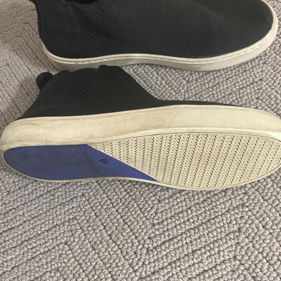 Rothy Black Slip-On Sneakers - Picture 4 of 8